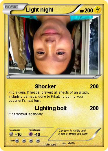 Pokemon Light night