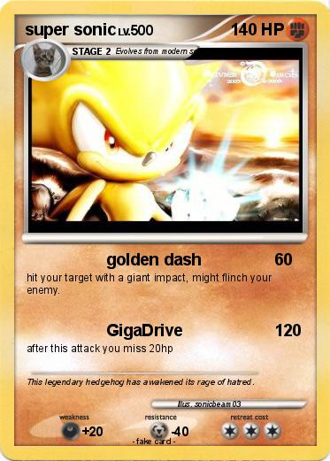 Pokemon super sonic