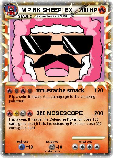 Pokemon M PINK SHEEP  EX