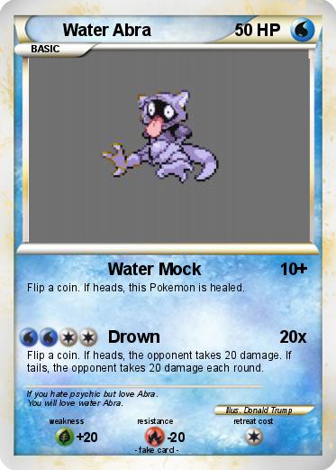 Pokemon Water Abra