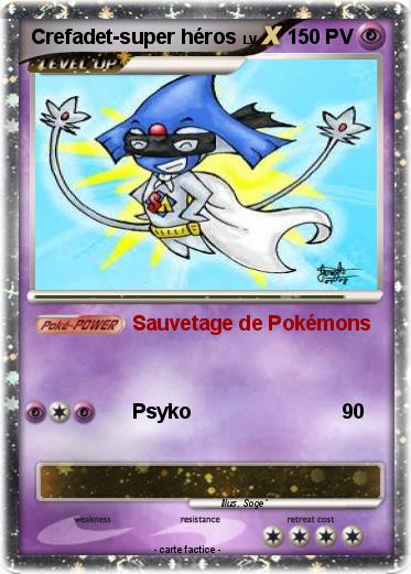 Pokemon Crefadet-super héros