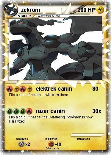 Pokemon zekrom