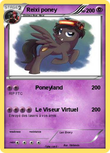 Pokemon Reixi poney