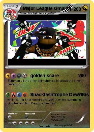 Pokemon Major League Gmaing
