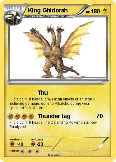 Pokemon King Ghidorah