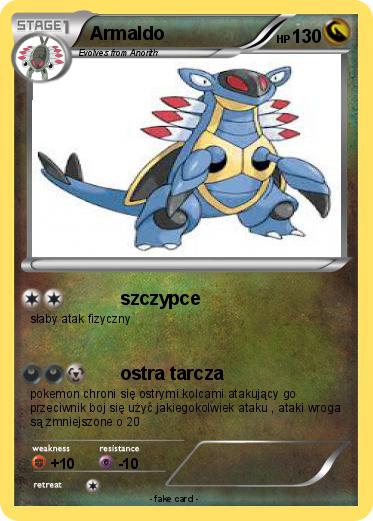 Pokemon Armaldo
