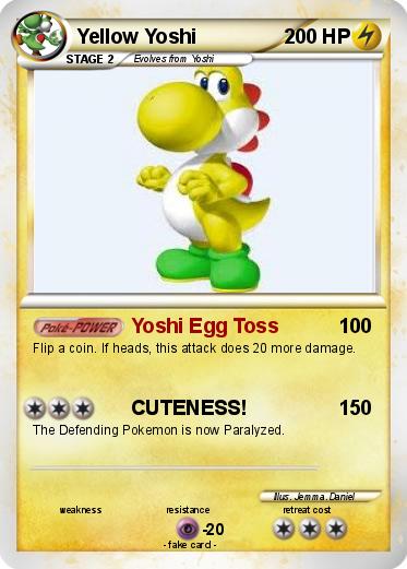 Pokemon Yellow Yoshi
