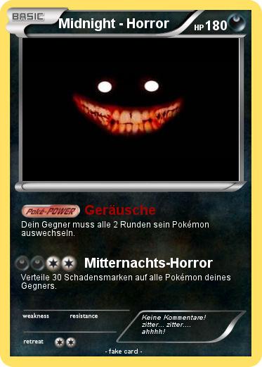 Pokemon Midnight - Horror