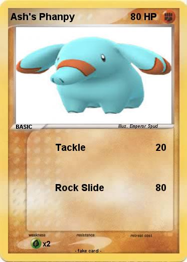 Pokemon Ash's Phanpy