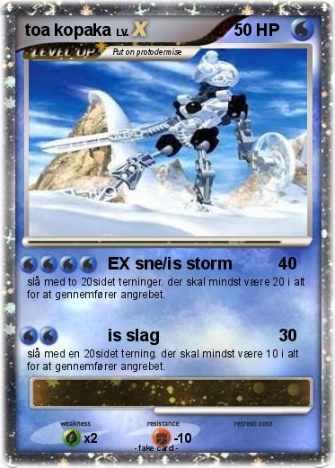 Pokemon toa kopaka