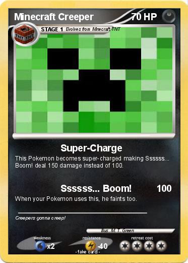 Pokemon Minecraft Creeper