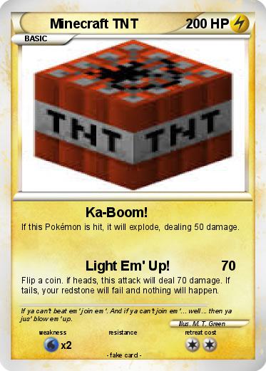 Pokemon Minecraft TNT