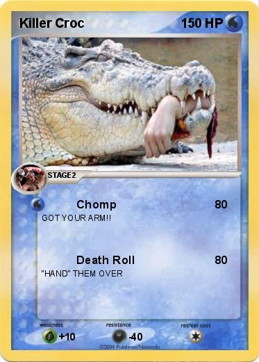 Pokemon Killer Croc