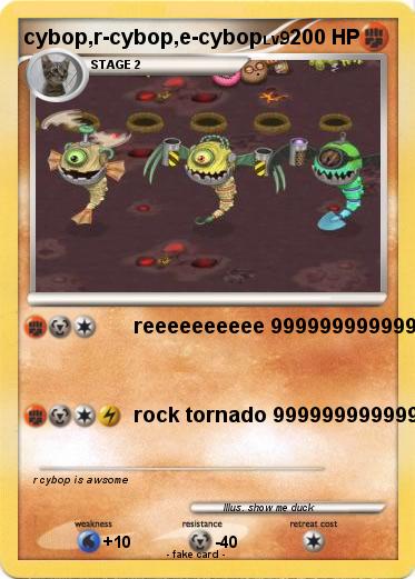 Pokemon cybop,r-cybop,e-cybop