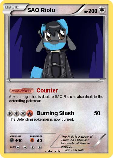 Pokemon SAO Riolu