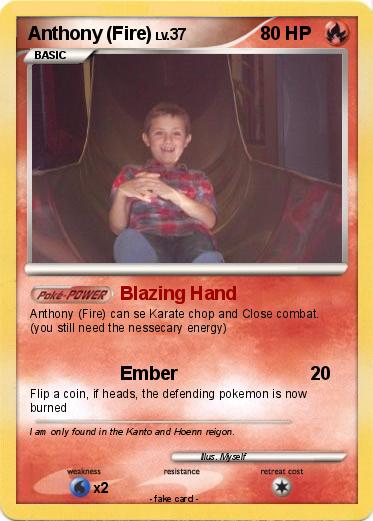 Pokemon Anthony (Fire)