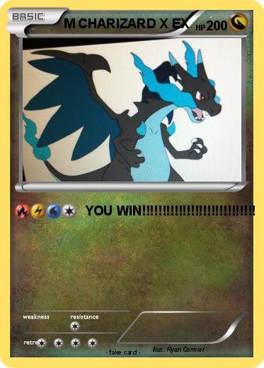 Pokemon M CHARIZARD X EX