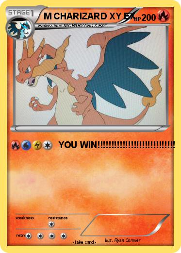 Pokemon M CHARIZARD XY EX