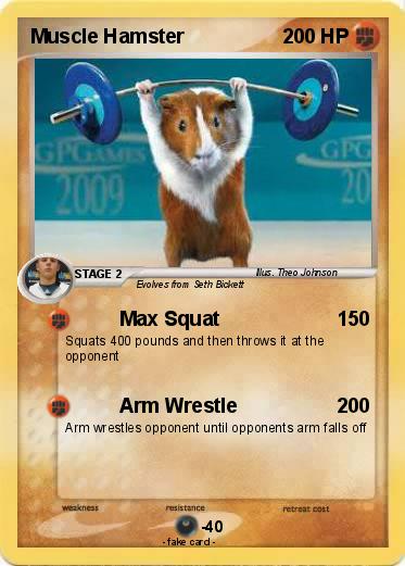 Pokemon Muscle Hamster