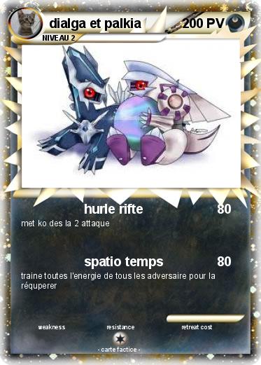 Pokemon dialga et palkia