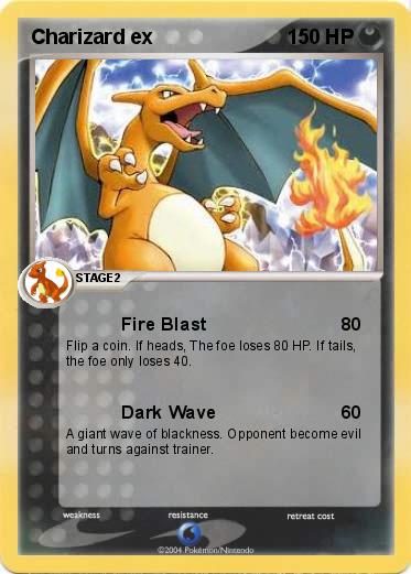 Pokemon Charizard ex