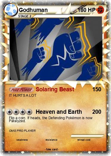 Pokemon Godhuman