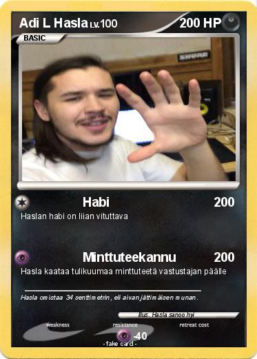 Pokemon Adi L Hasla