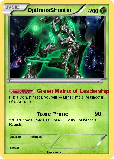 Pokemon OptimusShooter