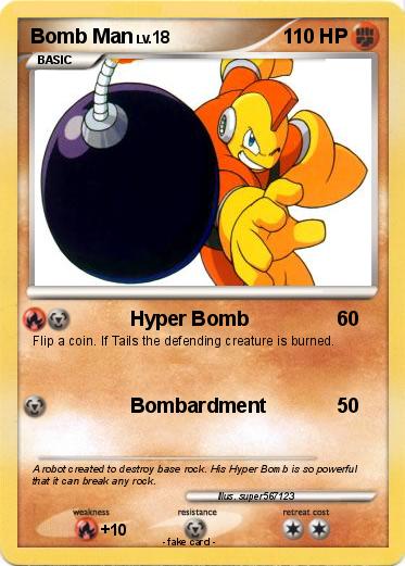 Pokemon Bomb Man