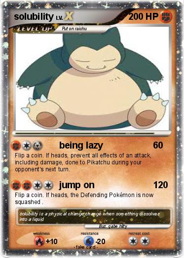 Pokemon solubility