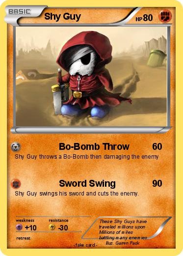 Pokemon Shy Guy