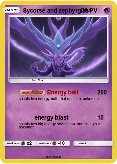 Pokemon Sycorse and zephyrgiest