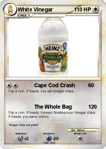 Pokemon White Vinegar
