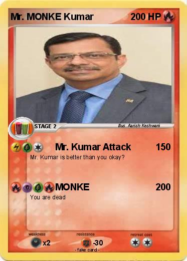 Pokemon Mr. MONKE Kumar