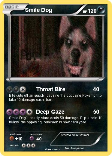 Pokemon Smile Dog