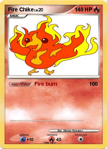Pokemon Fire Chike
