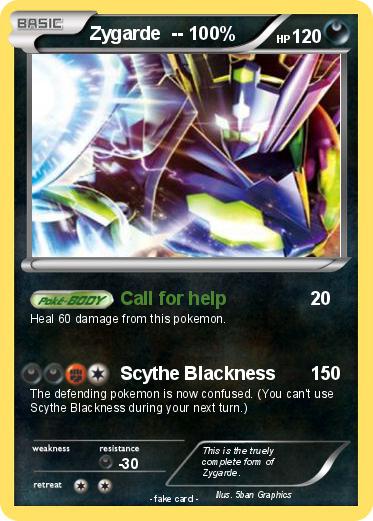 Pokemon Zygarde  -- 100%