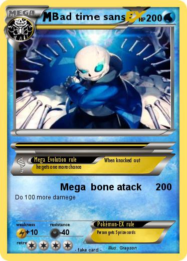 Pokemon Bad time sans