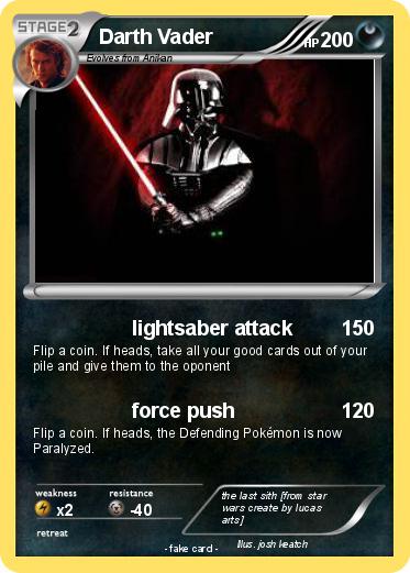 Pokemon Darth Vader