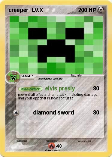 Pokemon creeper  LV.X