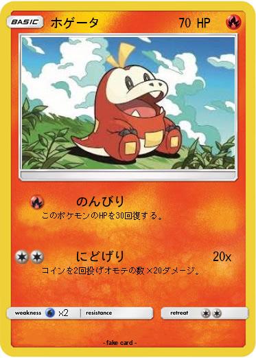 Pokemon ホゲータ