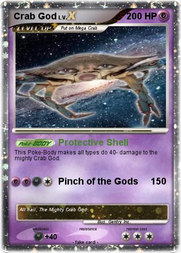 Pokemon Crab God