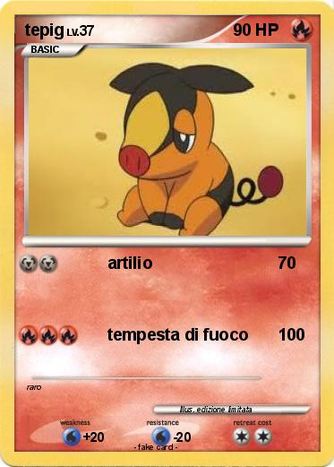 Pokemon tepig