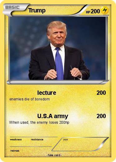 Pokemon Trump