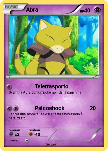 Pokemon Abra