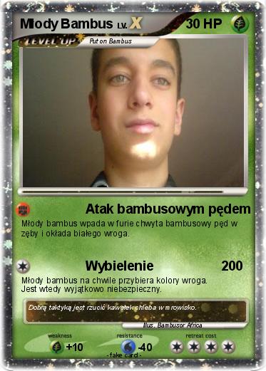 Pokemon Młody Bambus