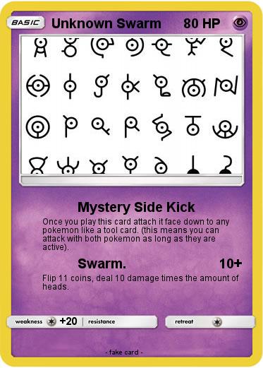 Pokemon Unknown Swarm