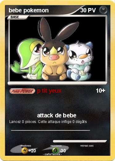 Pokemon bebe pokemon