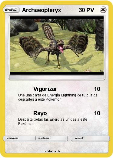 Pokemon Archaeopteryx