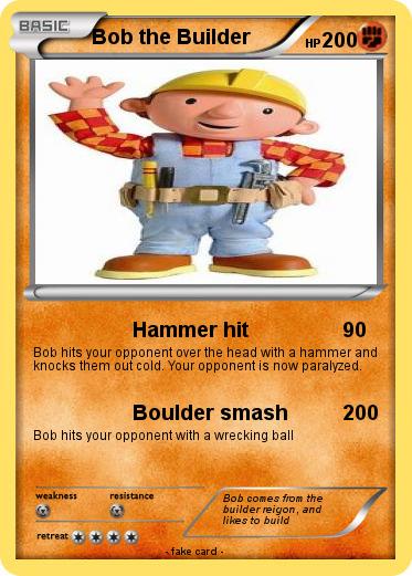 Pokemon Bob the Builder